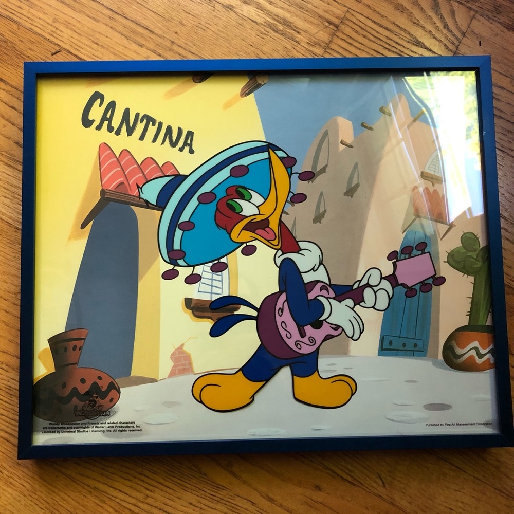 Animation Collectible Art MCA Universal "Woody Woodpecker South Of The Border"